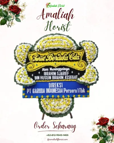 Papan Bunga Duka di Maroangin